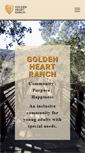 Mobile Screenshot of goldenheartranch.org